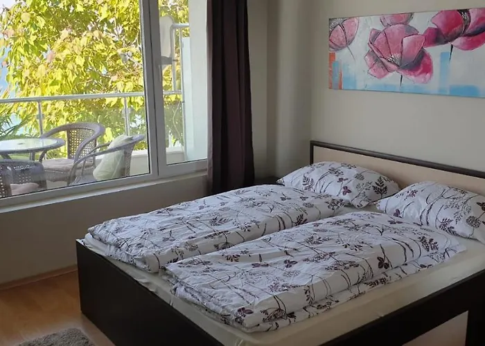 Alex S Nádherným Panoramatickým Výhledem Na Moře