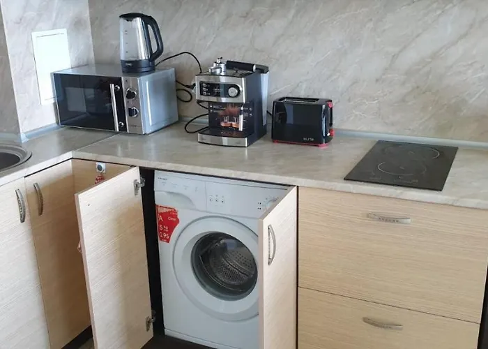 Alex S Nádherným Panoramatickým Výhledem Na Moře Apartamento